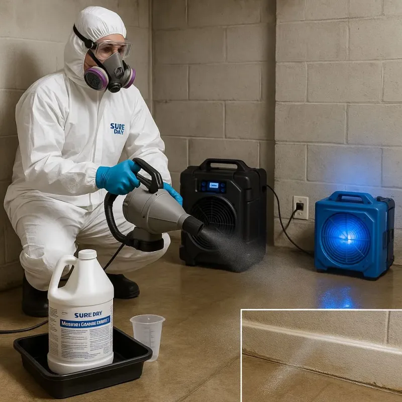 Sanitization and Odor Removal process in Apopka, FL