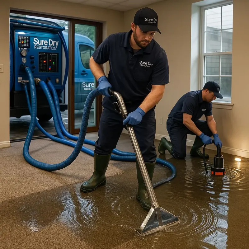 Water Extraction and Removal process in Apopka, FL